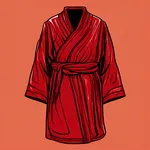 deep red monk's robe image